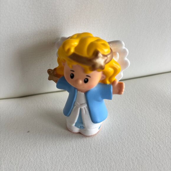 Fisher Price Little People Christmas Story Nativity Angel Replacement 2.5"Figure - Picture 3 of 4